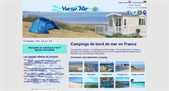 Desktop Screenshot of camping.vuesurmer.fr